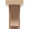 Ekena Millwork 3"W x 9"D x 6"H Classic Emerson Rough Cedar Woodgrain TimberThane Corbel, Primed Tan CORUR03X09X06EMRRCPR - alternate 6